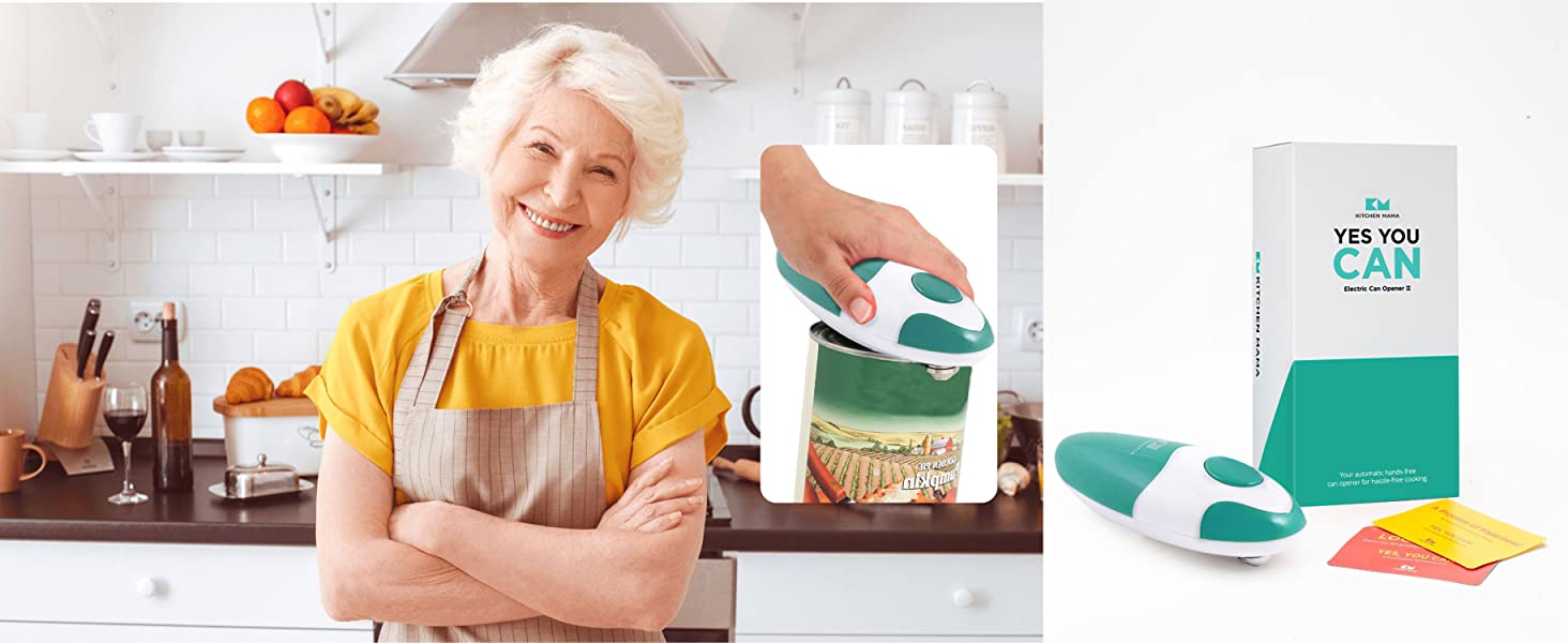 Kitchen Mama Electric Can Opener 2.0